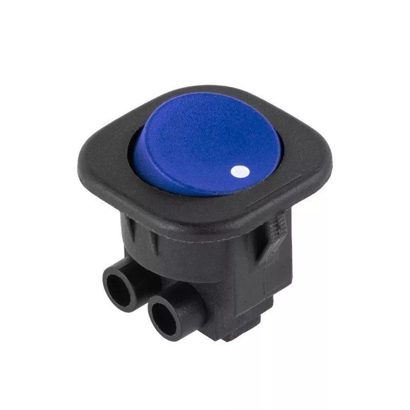 Intrerupator ON-OFF RS101 Albastru 3A 230V, Contact cu Retinere, Pentru Iluminat și Automatizări [1]