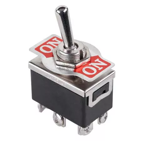 Intrerupator ON-ON dublu 6A 250V KN3(C)-202 cu retinere, pentru siguranță și fiabilitate [1]