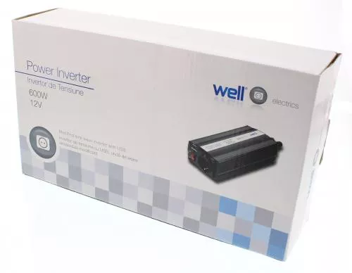 Invertor de tensiune 12V la 220V 600W cu USB – Putere și Protecție pentru Autovehicul și Camping [4]