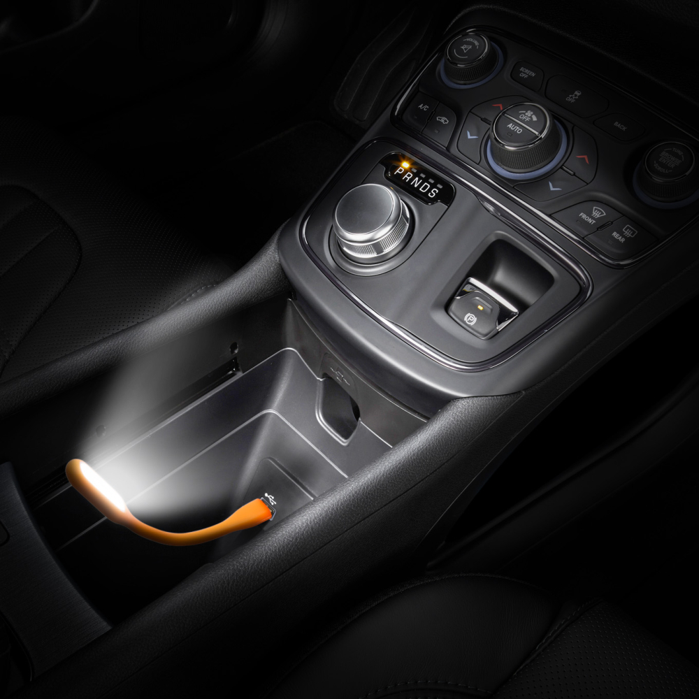 Lampa de citit LED USB Phenom 17cm - Lumina flexibilă, silicon, culoare variată pentru confort maxim [4]