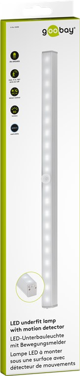 Lampa LED alb rece 6500K 160lm 2.2W cu detector de mișcare întrerupător 6x AAA 55498 Goobay – IoElectronice.ro [5]