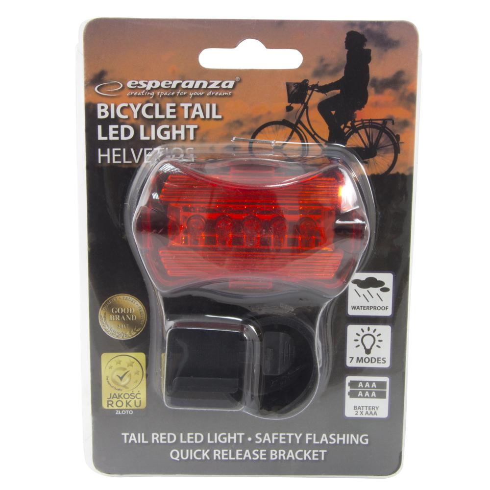 Lampa Spate LED pentru Bicicletă ARION - Vizibilitate Maximizată, 7 Moduri, Rezistent și Ușor de Atașat [2]