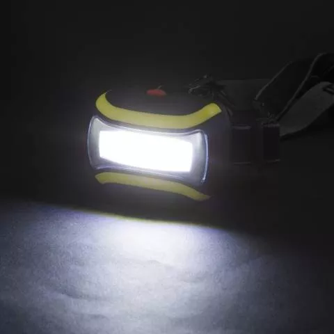 Lanternă cu fixare pe cap pentru ciclism și camping, COB LED Phenom, 3 moduri, rabatabil, compatibilă cu baterii AAA [2]