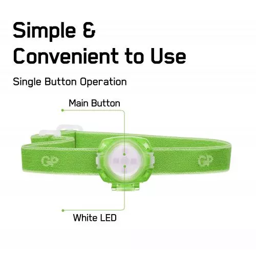 Lanterna frontală LED GP CH31 verde 40lm 2x CR2025 – IoElectronice.ro [4]