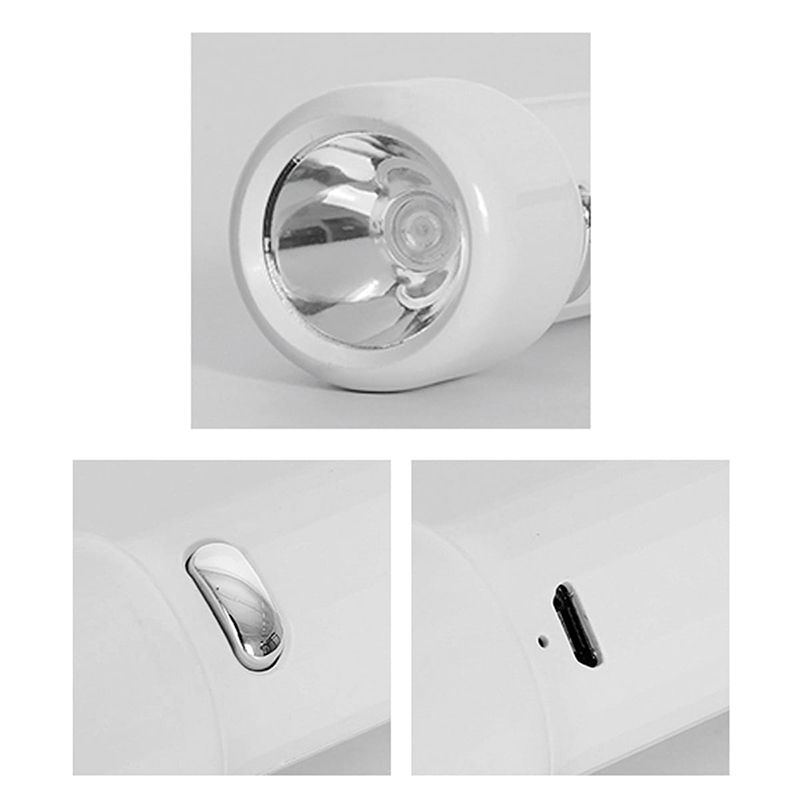 Lanterna LED 2W cu acumulator 3.7V, încărcare microUSB, până la 10 ore, perfectă pentru interior și exterior [3]