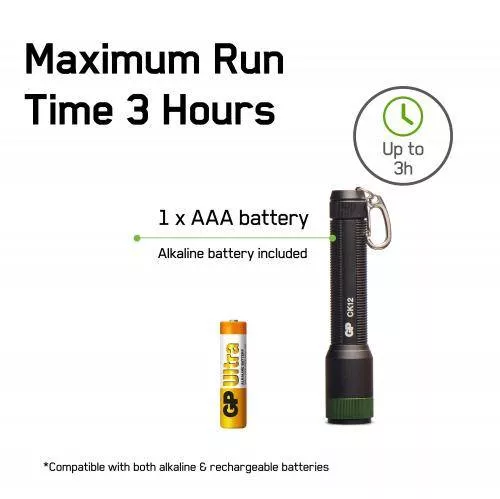 Lanterna LED tip breloc 20lm 1x AAA GP CK12 [4]