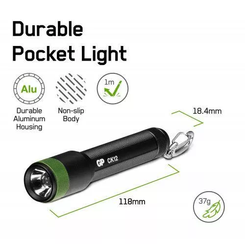Lanterna LED tip breloc 20lm 1x AAA GP CK12 [3]