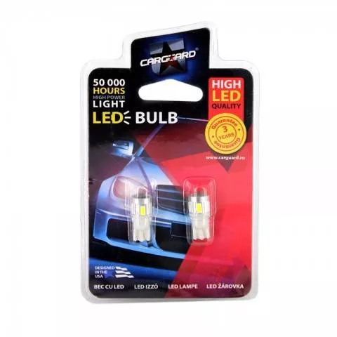 LED de Poziție T10 12V 2.5W 180lm set 2buc CLD013 Carguard – IoElectronice.ro [3]