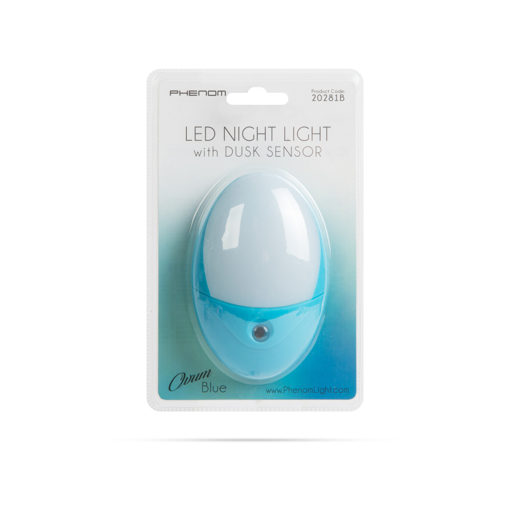 Lumina de veghe albastră LED 6x 6000K cu senzor, 0.5W, pentru interior, iluminare discretă și eficientă [4]