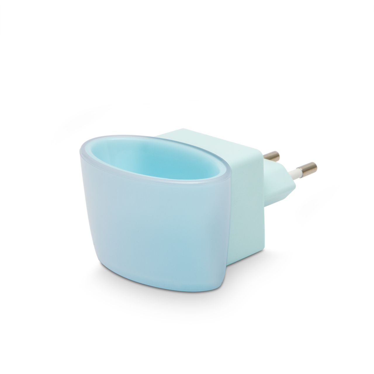 Lumina de veghe LED 1W senzor tactil albastru 6x4x5 cm PHENOM [2]