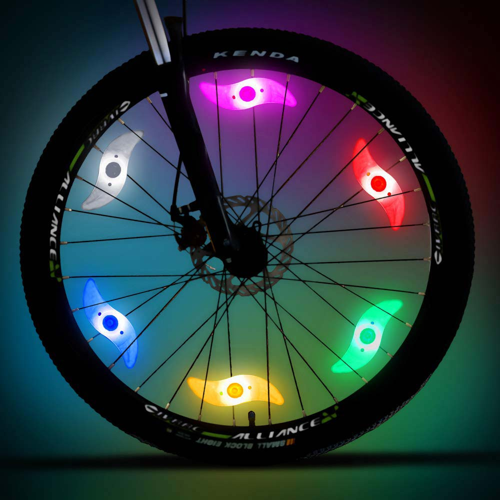 Lumina LED Ambientala pentru Bicicletă - Siguranță și Vizibilitate în Culori Albastre [5]