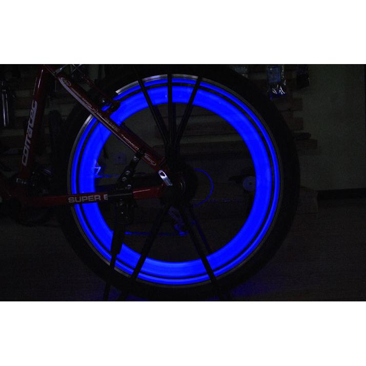 Lumina LED Ambientala pentru Bicicletă - Siguranță și Vizibilitate în Culori Albastre [4]