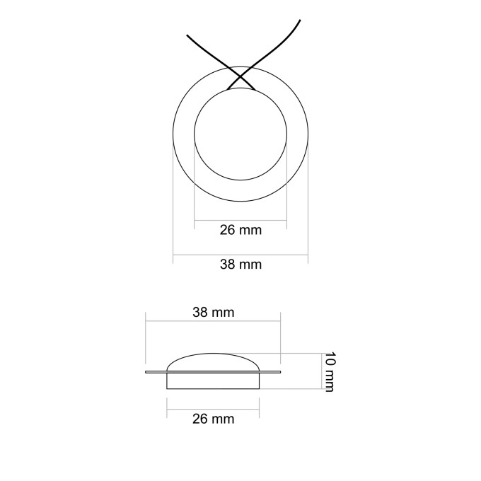 Membrana de rezervă pentru tweeter Dome 33509, 38x26x10 mm – Difuzor audio de înaltă calitate [2]