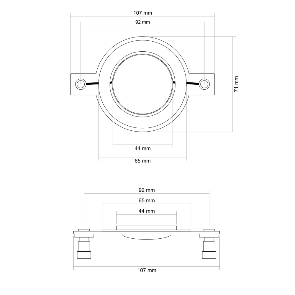 Membrana de rezervă pentru tweeter înalte cod 33354 1buc M`N`C 33364 – IoElectronice.ro [3]