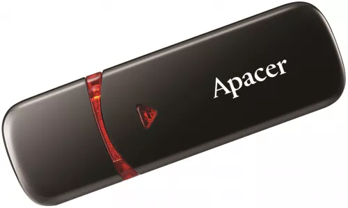 Memorie USB 2.0 32GB Apacer AH333 Negru – Transfer Rapid și Design Elegant [1]
