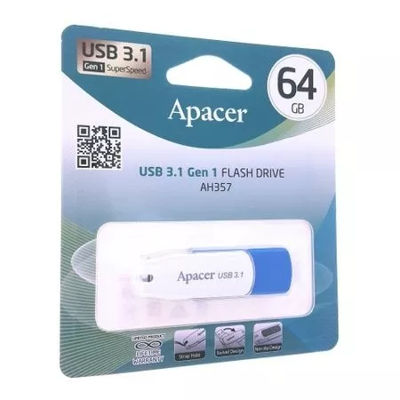 Memorie flash USB 3.2 64GB AH357 Apacer – IoElectronice.ro [3]