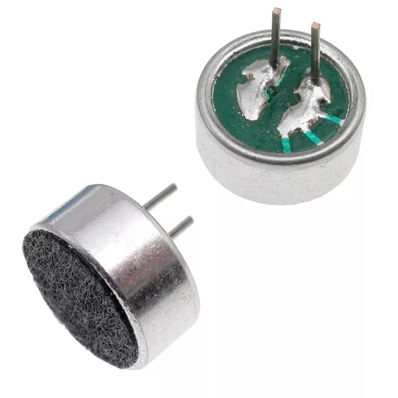 Microfon condensator BeStar BCM9765P-44, dimensiuni 9.7x6.5mm, impedanță 2.2kΩ, 20-16kHz, sensibilitate -44dB [2]