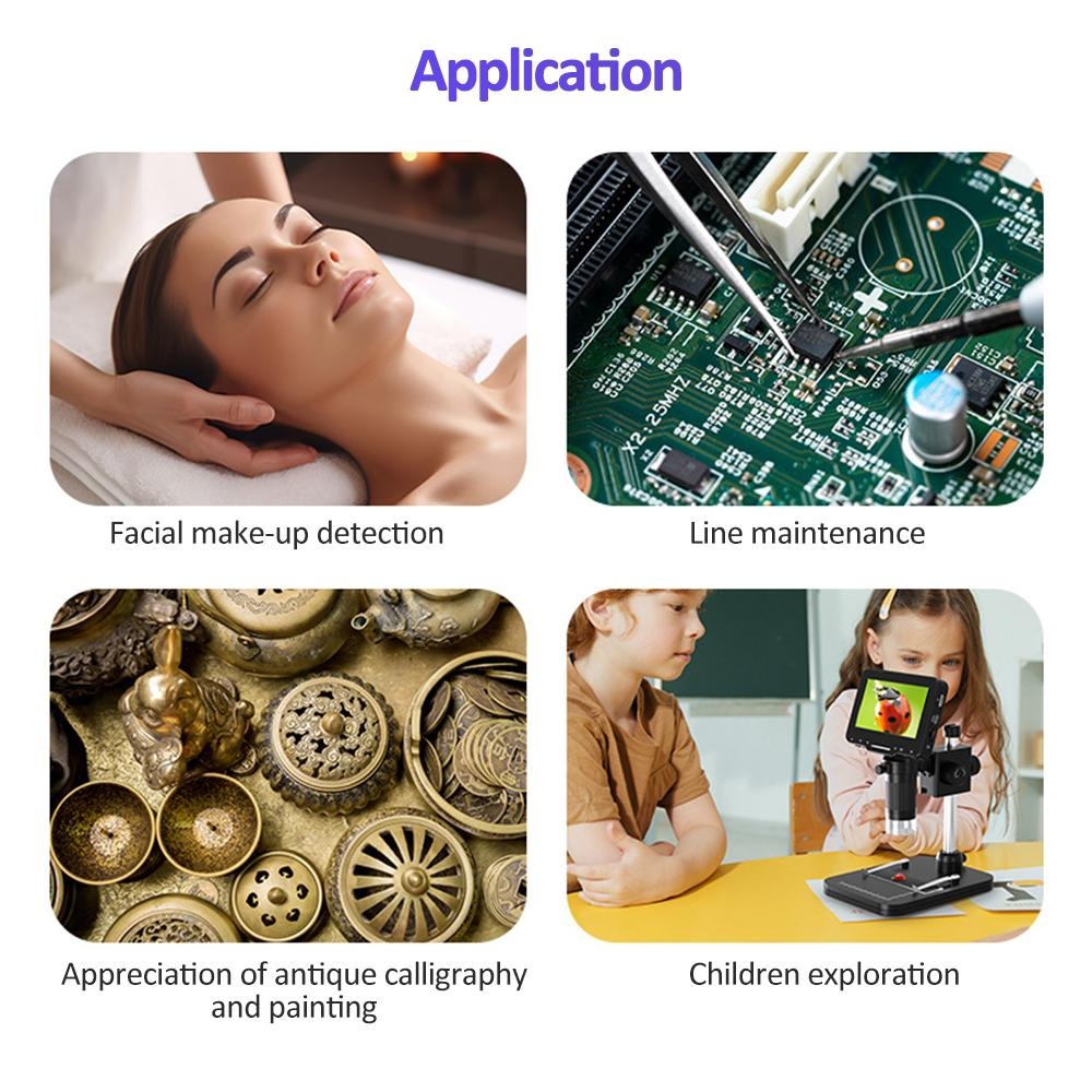 Microscop Digital 02-BX ecran 4.3" 2MP mărire 1000X – IoElectronice.ro [12]