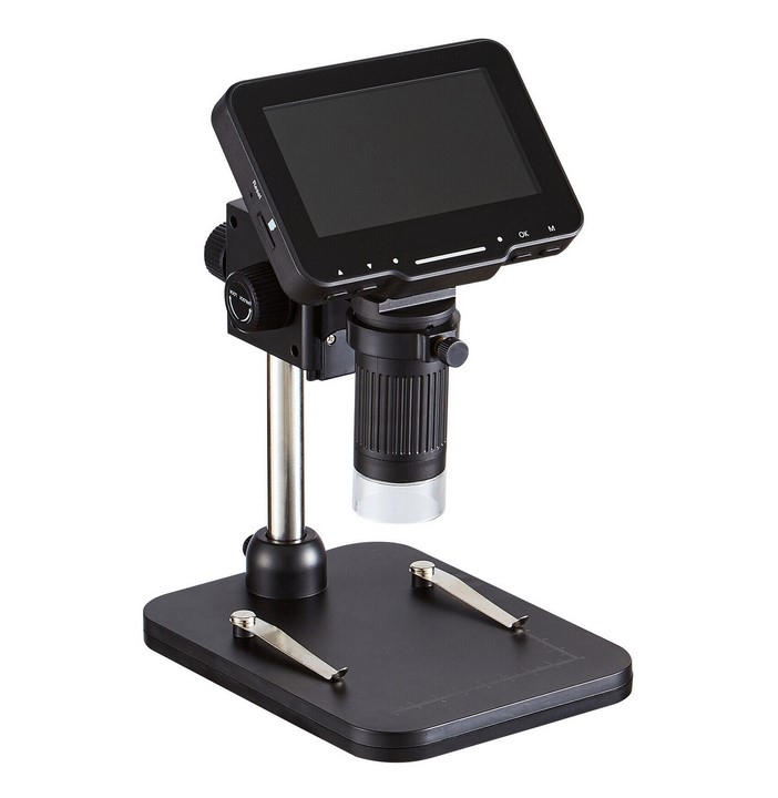 Microscop Digital 02-BX cu Ecran IPS 4.3" și Zoom 1000X pentru Bijuterii, Insecte, Circuite, HD Video, USB și HDMI [4]