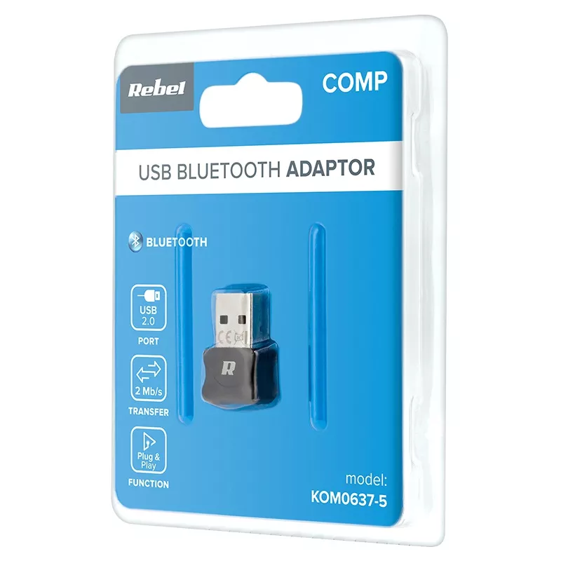 Mini adaptor bluetooth V5.0 NANOSTICK USB REBEL [2]