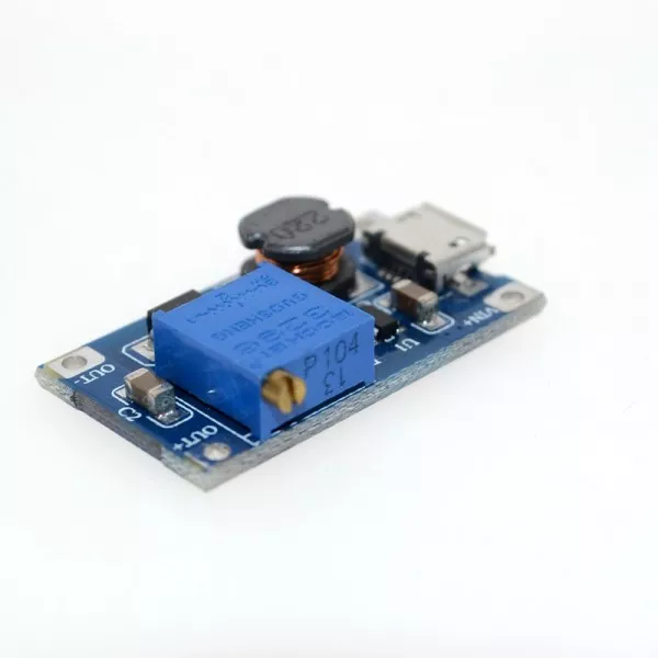 Modul DC-DC BOOST de 2A Intrare 2-24V Iesire pana la 28V [2]