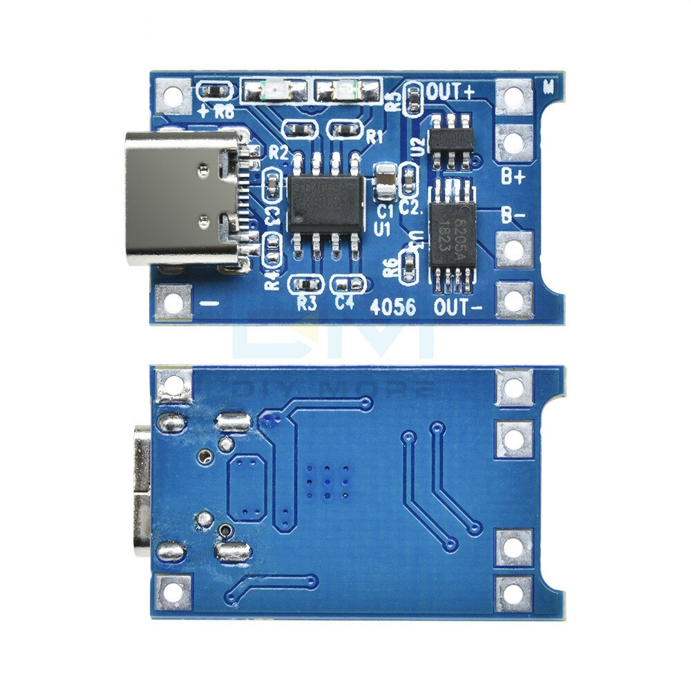 Modul de Încărcare 18650 cu Micro USB, Curent 1A, Tensiune 4.2V, Dimensiuni 2.8x1.6cm [3]