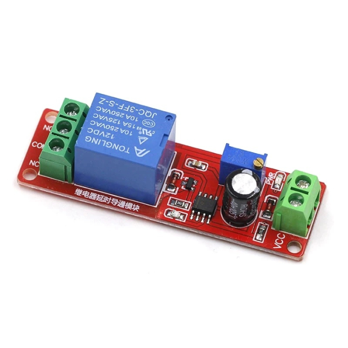 Modul releu 12V timer 16A 250V 1 canal pentru control automatizat dispozitive electrice [2]
