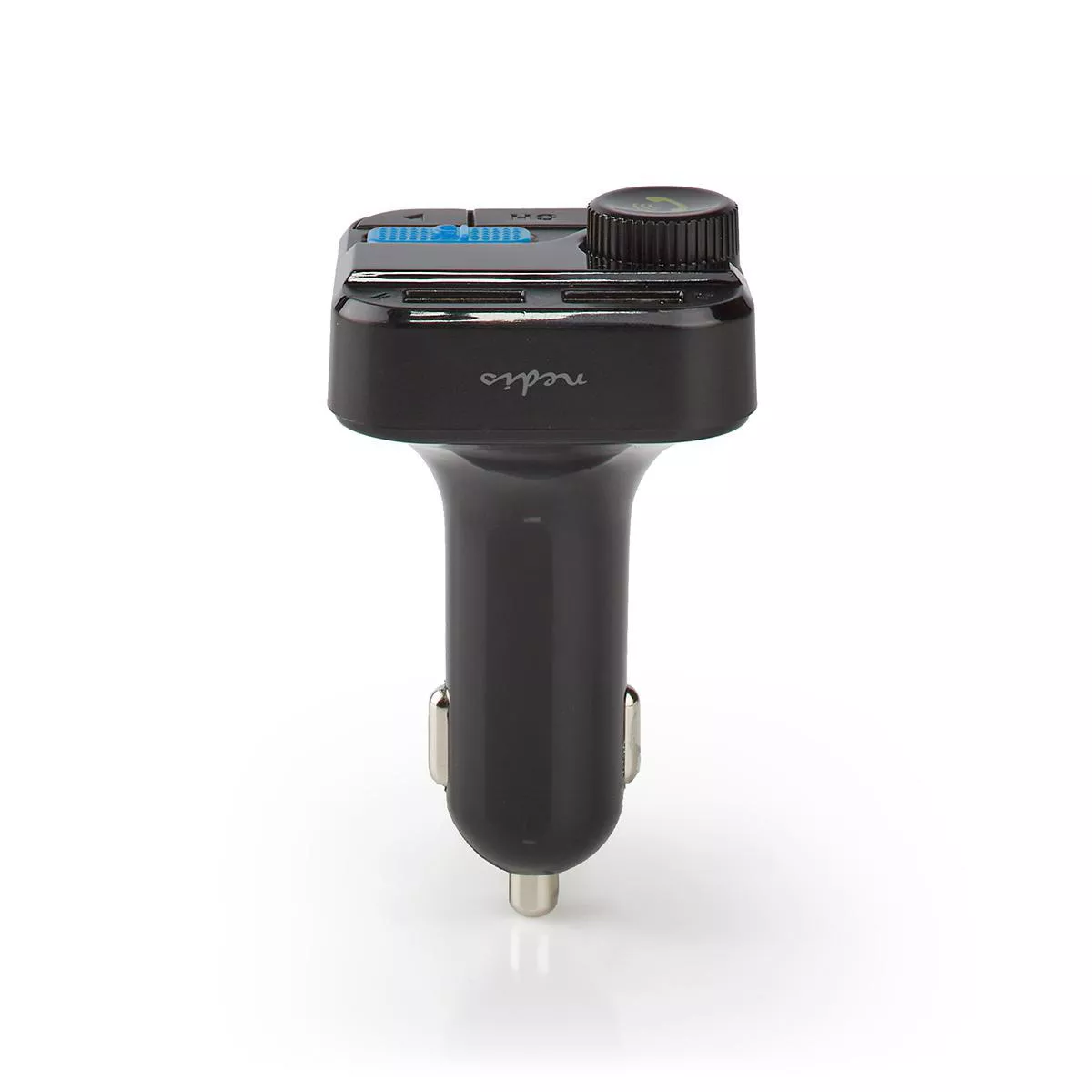 Modulator FM Nedis Hands-Free Bluetooth MicroSD Control vocal 2x USB – IoElectronice.ro [5]