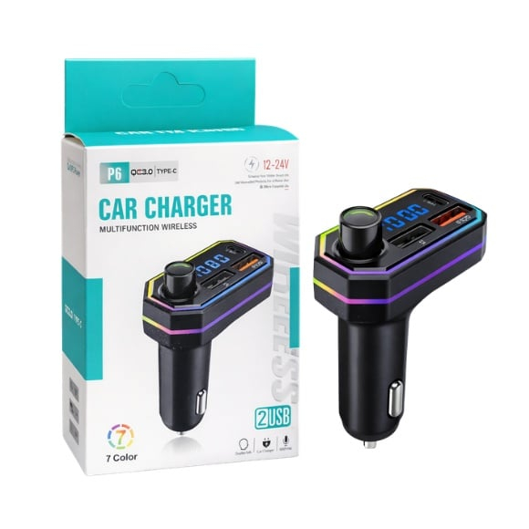 Modulator P6 Bluetooth 2 USB QC 3.0 Fast Charge + Type-C [1]