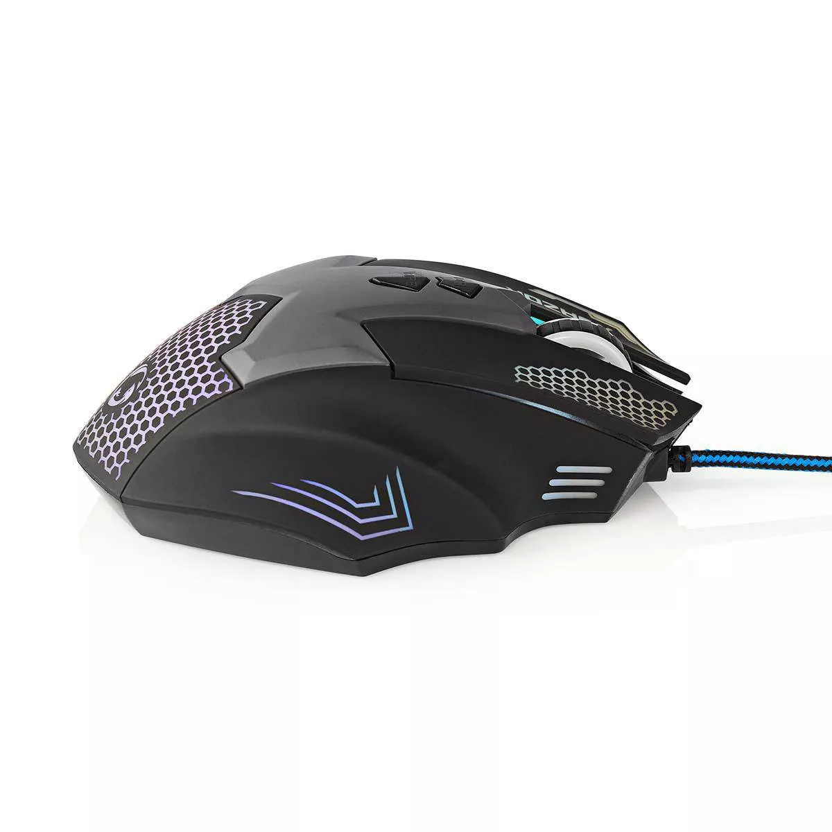 Mouse Gaming cu fir iluminat 2400DPI 7 butoane Nedis – IoElectronice.ro [7]