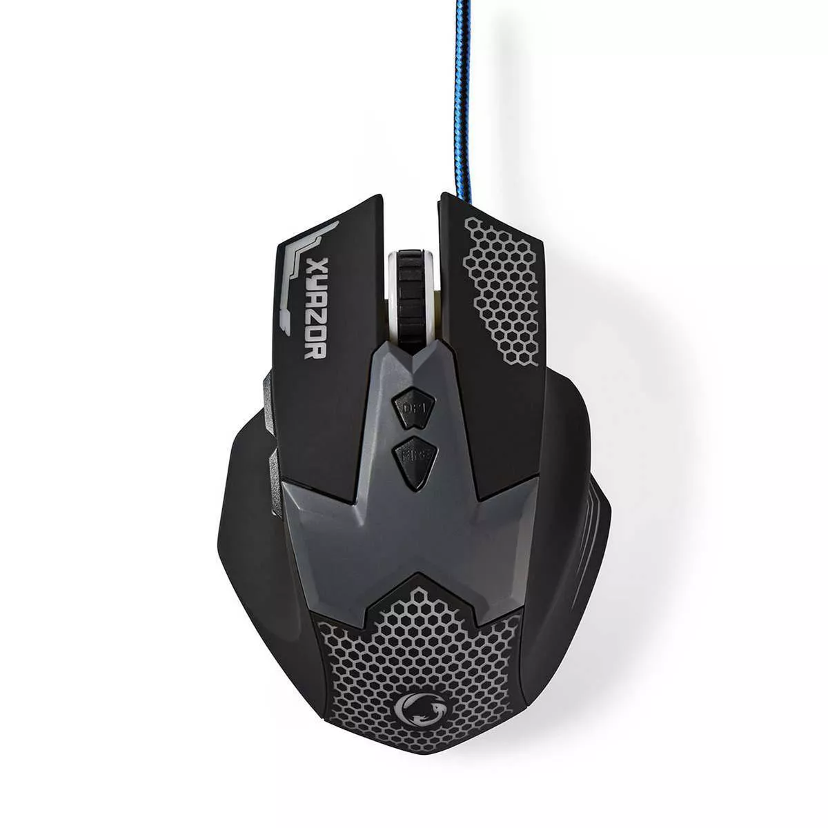 Mouse Gaming cu fir iluminat 2400DPI 7 butoane Nedis – IoElectronice.ro [2]