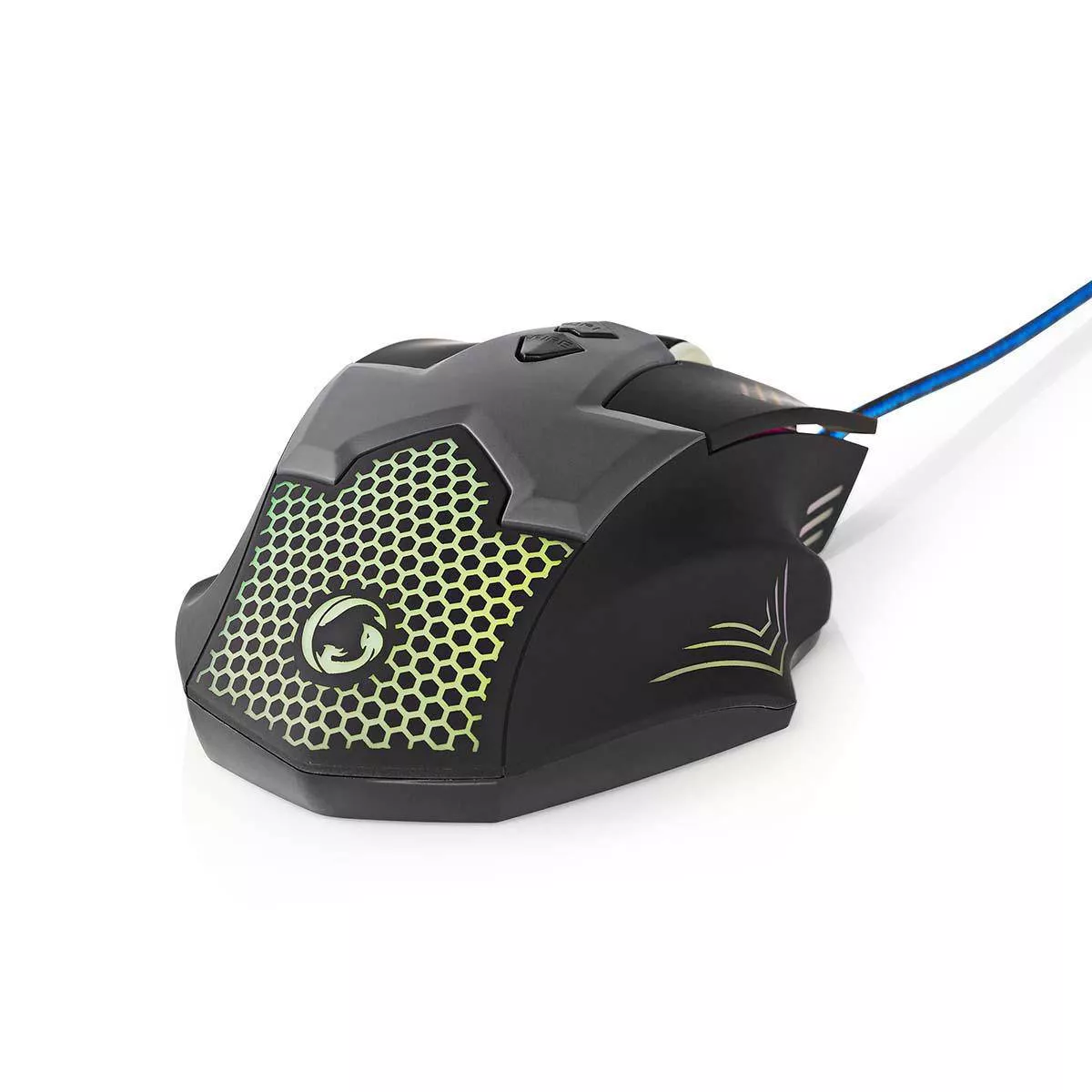 Mouse Gaming cu fir iluminat 2400DPI 7 butoane Nedis – IoElectronice.ro [5]