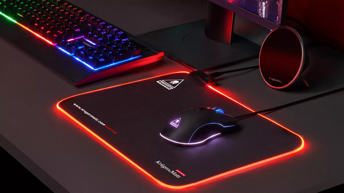 Mouse Pad GAMING Iluminat WARRIOR KM0766 - Confort, Stil și Performanță în Gaming [6]