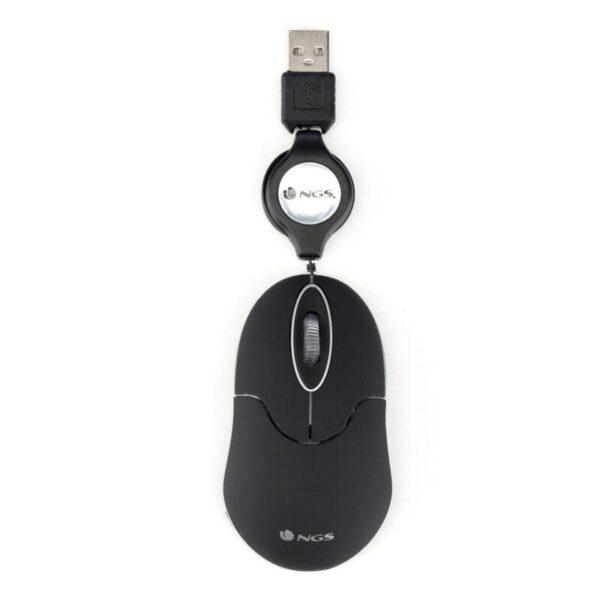 Mouse USB 1000dpi Negru NGS SINBK – Precizie și Ergonomie pentru Toate Platformele [3]