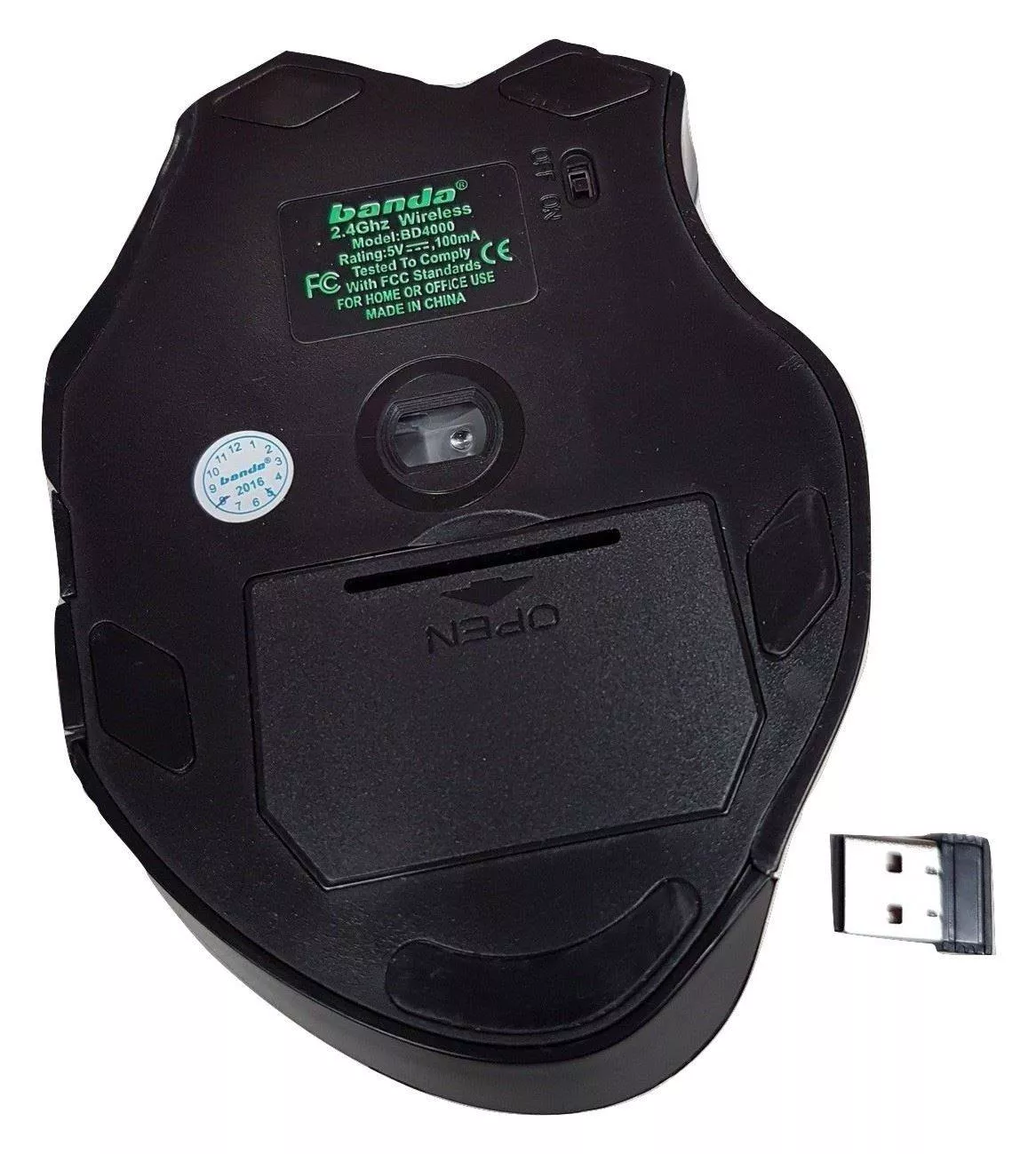 Mouse wireless BANDA BD4000 USB Gaming 2.4GHz 2400DPI – IoElectronice.ro [2]