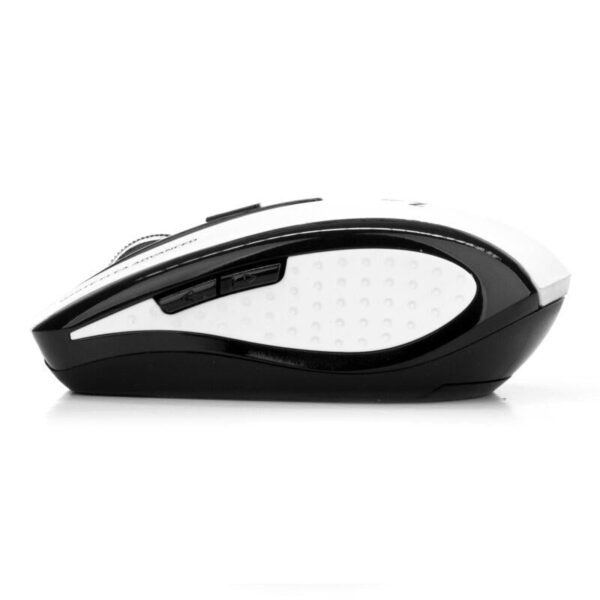 Mouse wireless Flea Advanced alb, 800/1600dpi, compact, pentru notebook-uri, USB nano, 2 butoane și scroll [5]