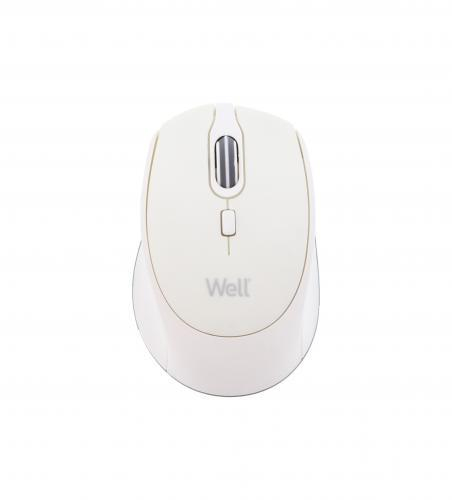 Mouse wireless Well MWP201 alb – Performanță și confort, ideal pentru birou și gaming [4]