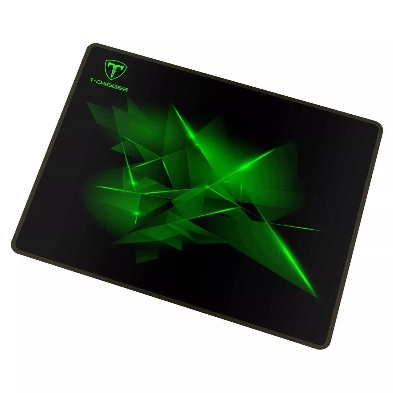 Mousepad T-DAGGER Geometry S, 290x240x3mm, Rezistent la Apă, Material Silk & Spumă, Negru [1]