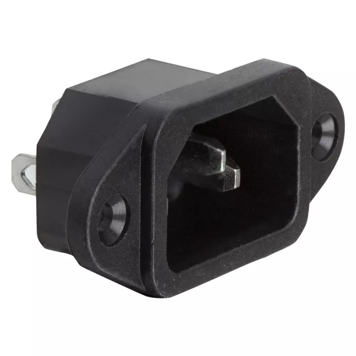 Mufa CA pentru PC, montaj pe panou, 10A 250V, conector sigur și durabil pentru echipamente electrice [2]