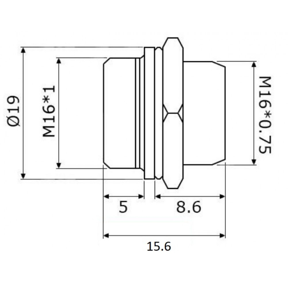 Mufa HOVERBOARD TIP CONECTOR MICROFON 3 Pini Mama+Tata [4]