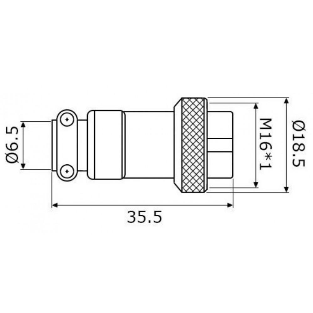 Mufa HOVERBOARD TIP CONECTOR MICROFON 3 Pini Mama+Tata [3]