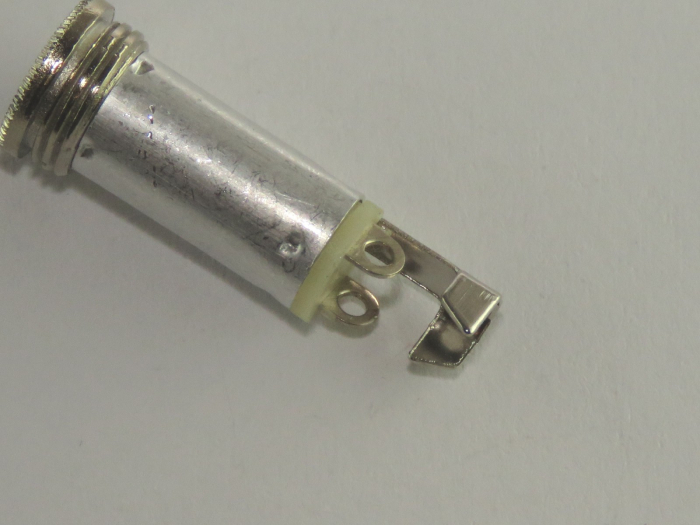 Mufa Jack 3.5 mm mama mono JC-121, manson drept, cablu negru, brand OEM, lungime standard. [2]