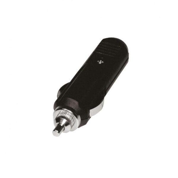 Mufa Tata Bricheta Auto 12V cu Siguranță F 3A, Zincată, 6x30mm - Conexiune Durabilă și Sigură [2]