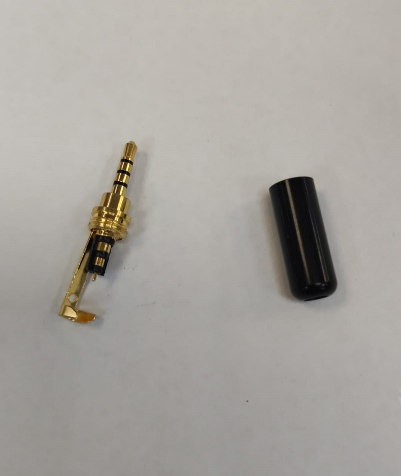 Mufa tata JACK 2.5 mm 4Pini 4 Contacte metal carcasa slim stil Senheiser – IoElectronice.ro [2]