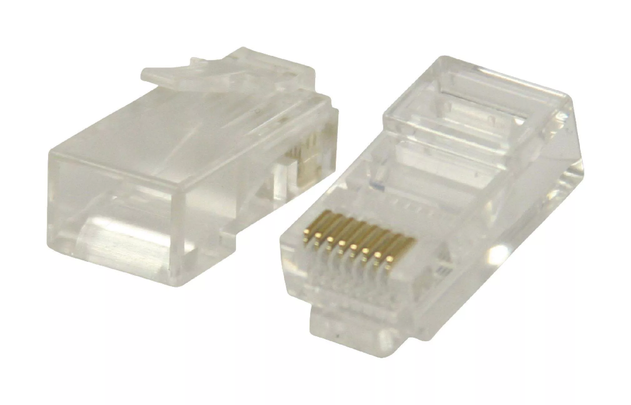 Mufe CAT6 UTP RJ45 SOLID PVC transparent 5buc VALUELINE – IoElectronice.ro [2]