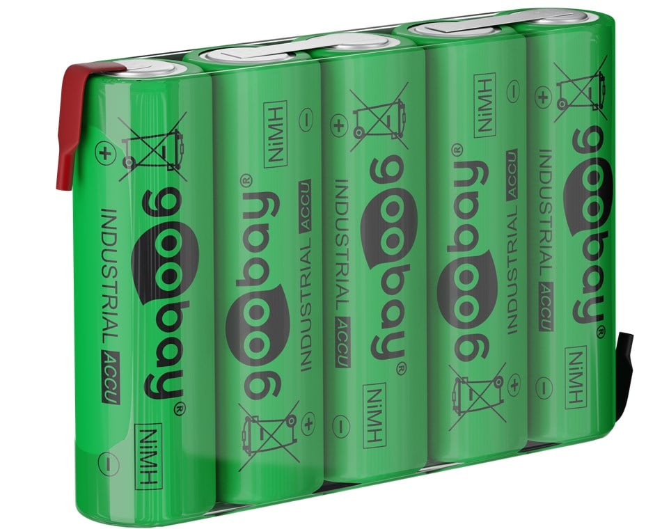 Acumulatori AA Reîncărcabili 2100mAh 6V NiMH, Pachet 5x Goobay – Energie Fiabilă pentru Dispozitivele Tale [1]
