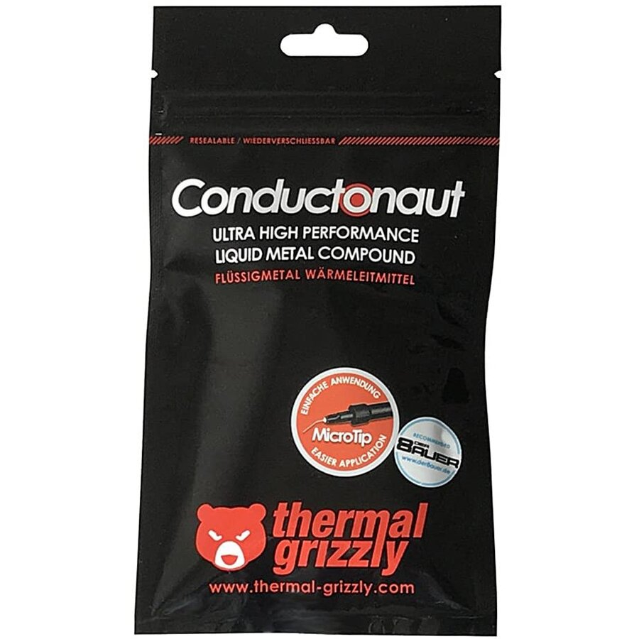 Pasta termoconductoare Thermal Grizzly Conductonaut 73W/mK 5gr TG-C-005-R – IoElectronice.ro [5]