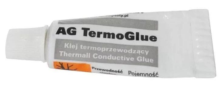 Pasta Termoglue 10 grame 0.9W/mK adeziv conductor termic AG TermoPasty pentru transfer termic eficient [2]