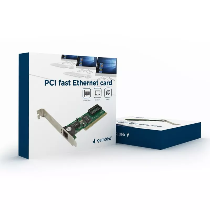 Placa rețea PCI 10/100 REALTEK Chipset RTL8139C RJ45 GEMBIRD – IoElectronice.ro [3]