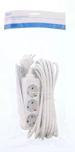 Prelungitor 3 prize 7m cablu 3xG1.5mmp Well – IoElectronice.ro [2]